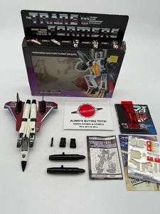 Ramjet 1985 completo con caja G1 Transformers Jet Plane figura - Imagen 1 de 3