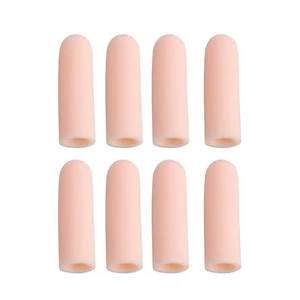 8 PCS Doigt Conseils Lit Doigt Manches Doigt Embout Protecteur - Imagen 1 de 12