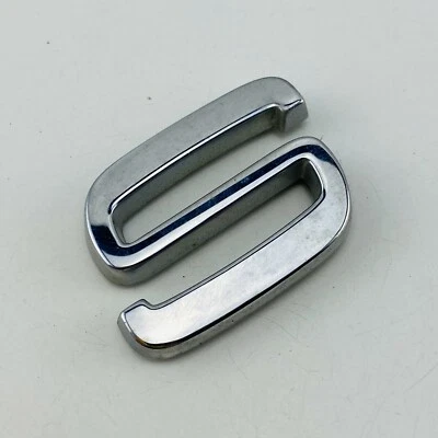 2007-2013 Volvo S80 Emblem Logo Symbol Badge Letter Rear Chrome OEM D67S - Image 1 of 4