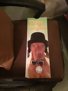 DOGS IN DISGUISE  2025 LONG SLIM CALENDAR BIRTHDAY CHRISTMAS CANINE FUN - Picture 1 of 2