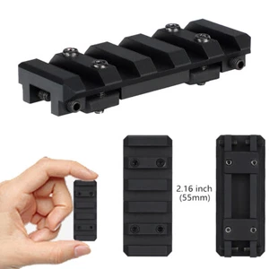 Hunting Rifle Shotgun Ventilated Rib Mounts For 20mm Picatinny Rail Scope Base - Picture 1 of 13