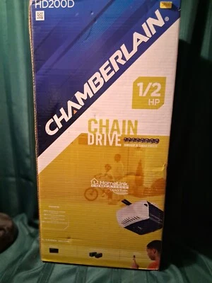 Chamberlain HD200D Garage Door Opener 1/2 HP Cain Drive - NIB Old Stock  WP324 - Image 1 of 2