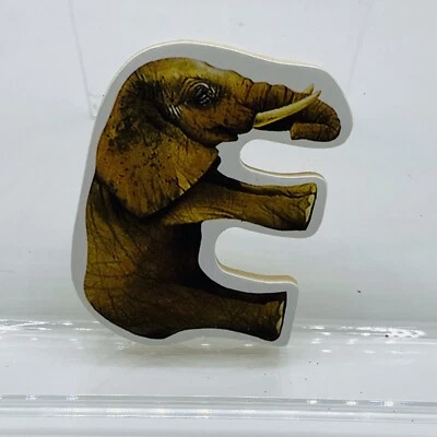 Melissa & Doug 木制 ABC 艺术拼图替换件学前家庭学校 — 第 1/2 张图片