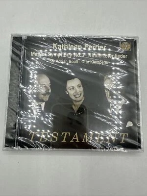 Kathleen Ferrier Testament Sealed 2 CDs Mahler Symphony No. 3 2008  - Image 1 of 3