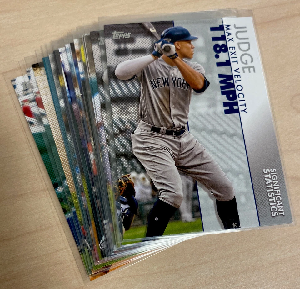 2020 Topps Baseball Series 2 - SIGNIFICANT STATISTICS Inserts - Take Your Pick! - Image 1 of 1