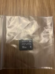 Official genuine Sony Playstation Vita (PS Vita) 16GB memory card - Picture 1 of 1