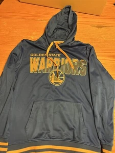 Golden State Warriors Adult Size  Medium Fleece Hoodie Pullover - Picture 1 of 5