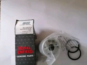 Genuine OEM Oil Filter For Royal Enfield Bullet 500 EFI Trials ABS Single seat - Picture 1 of 2
