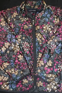 Womens size 16-18W Lands End quilted spring jacket Primaloft - Picture 1 of 6