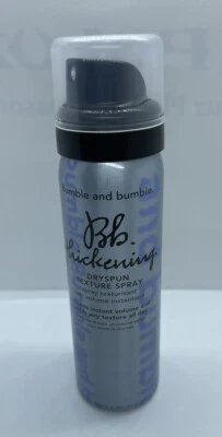 NOVO Bumble & Bumble Espessamento Dryspun Textura Spray 1,5 oz/41 g Viagem AUTHNTC - Imagem 1 de 4