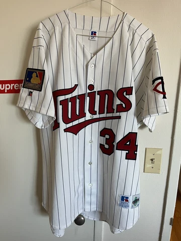 Minnesota Twins authentic Kirby Puckett  mlb jersey size 48 Cover