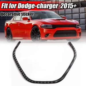 Carbon Fiber Co-pilot Air Outlet Vent Trim Cover Frame For Dodge Charger 2015 + - Picture 1 of 14