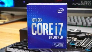 Processeur Intel Core i7-10700K 3,80 GHz huit cœurs LGA 1200 - BX8070110700K - Photo 1/1