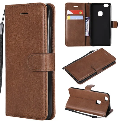 For Huawei Mate 40 Nova 8i Solid Luxury PU Leather Flip Wallet Case Phone Cover - Image 1 of 4