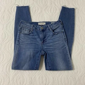 Pacsun Womens Jeans Size 23 Mid Rise Skinniest Stretch Distressed Jegging #1231 - Picture 1 of 10