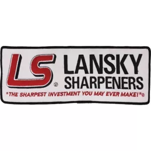 Parche grande Lansky para tu equipo blanco/negro/rojo construcción de una pieza LSPATCHLG - Imagen 1 de 1