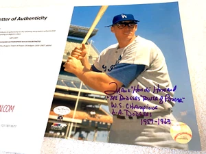 FRANK HOWARD "The Tower of Power" (8x10) Dodgers Photo -JSA Holo. Authenticated - Picture 1 of 2