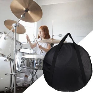 Double- Layer Cymbal Bag Waterproof Cymbal Gig Bag Travel Container - Picture 1 of 10