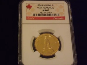 1994  $1                 Canada             NGC    MS 66 - Picture 1 of 2