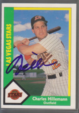 Autographed 1990 CMC Charles Hillemann - Las Vegas Stars