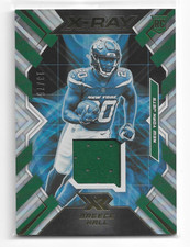 2022 Panini XR Breece Hall X-Ray Patch 13/75 #13 New York Jets RC