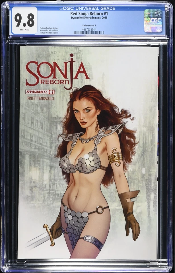 Sonja Reborn #1 Cover B-Joshua Middleton (Dynamite Entertainment)