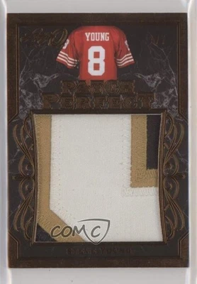 2017 Leaf Q Patch Perfect Bronze /7 Steve Young #PP-36 Patch HOF - Image 1 of 2