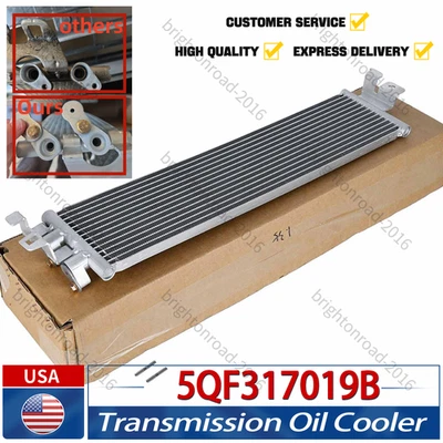 Transmission Oil Cooler 5QF317019B For Volkswagen Tiguan 2018-2024 Arteon 19-21 - Image 1 of 4