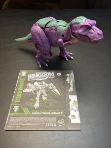 Transformers War For Cybertron WFC Kingdom Megatron Beast Leader Complete T15 - Picture 1 of 4