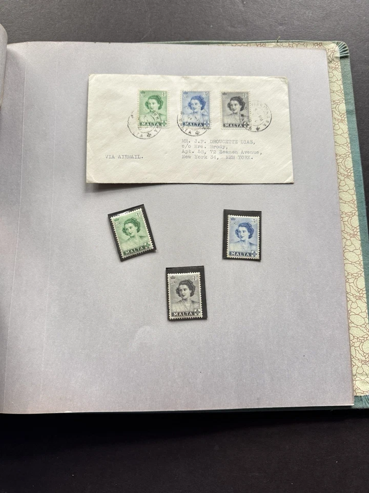 Malta 1950 FDC +Stamp Set +QEII Royal Visit to Malta #229-31 +MNH +12-1-50 FDC - Image 1 of 1