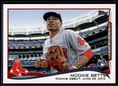 2014 Topps Update Series - Rookie Debut Mookie Betts #US-301 (RC) - Image 1 of 2