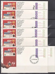 Australia - Introducción de etiquetas postales para máquinas expendedoras - Imagen 1 de 1