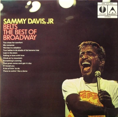 Sammy Davis Jr. - Sammy Davis, Jr Belts The Best Of Broadway (LP, Album) (Near M - Image 1 of 4
