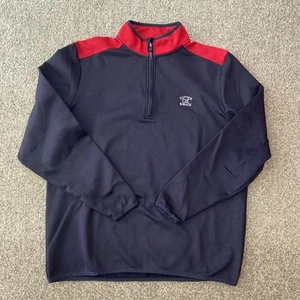 Cutter & Buck Mens 1/4 Zipped Long Sleeve Golf Jumper Large - Picture 1 of 7