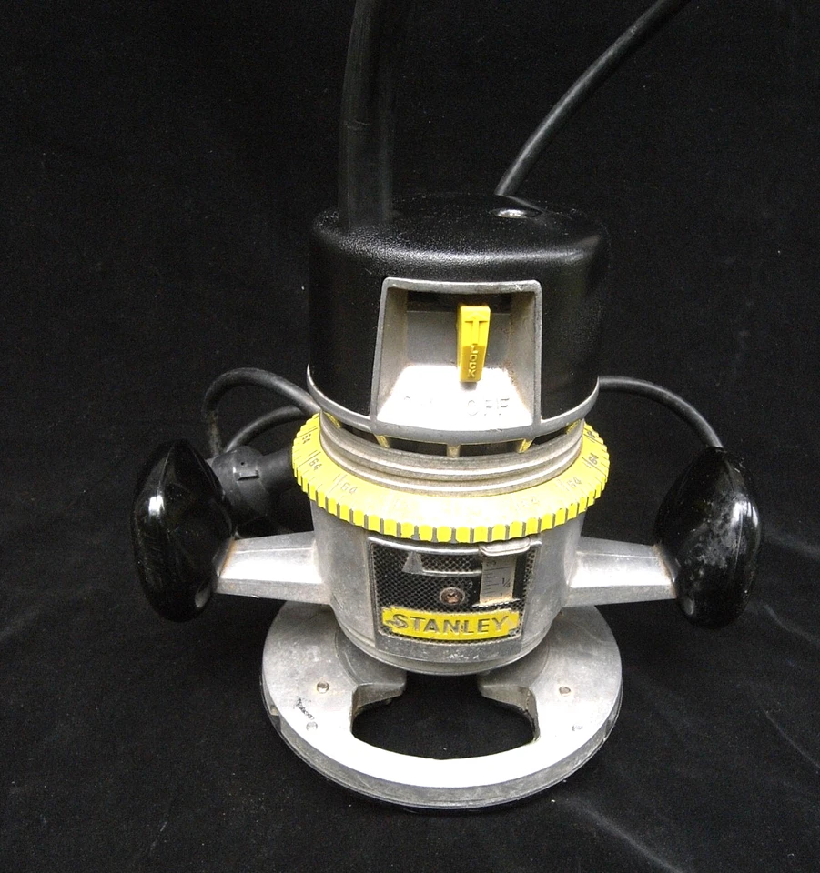 ROUTER STANLEY H258A VINTAGE (DÉCADA DE 1950) con base CA 270A EN EXCELENTE ESTADO ORIGINAL Foto 1 de 4