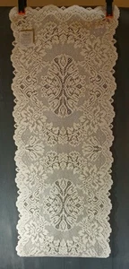 Heritage Lace Savoy Ecru Table Runner 14" x 72" READ - Picture 1 of 4