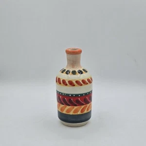 Hnos Pedraza Art Pottery Ceramica Handpainted in Spain Collectible 7" Vase - Picture 1 of 9