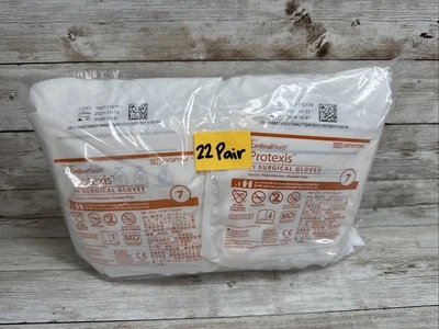 Luvas cirúrgicas de poliisopreno Protexis PI estéreis *22 pares* Tamanho: 7 *Veja datas* - Imagem 1 de 4