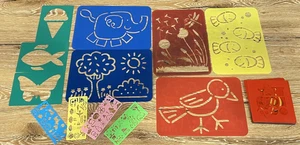 Riesiges Konvolut Kinderschablonen zum Zeichnen, Malen, Malen, Malen, Basteln - Bild 1 von 5