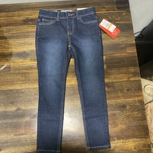 Lucky Brand Girl's Zoe Skinny Jeans In Indigo 6X NWT - Picture 1 of 5