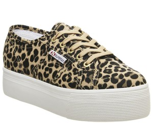 leopard superga sneakers