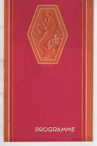 Alhambra Program Lyon Accommodation Ticket Lon Chaney Notre Dame De Paris 1932 - Picture 1 of 1