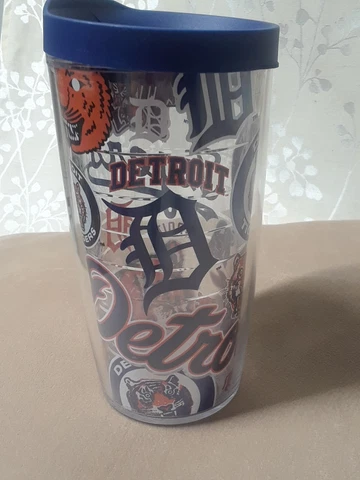 NEW Detroit Tigers Tervis Travel Mug Tumbler 16 ounce Cover