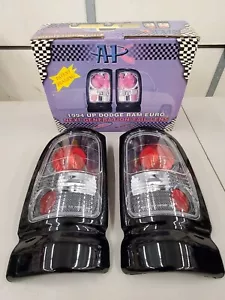APC Vintage Euro Tail Lights 1994-Up Dodge Ram 40.4120.TL.CF- Never Installed - Picture 1 of 5