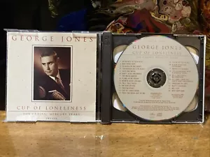 GEORGE JONES: CUP OF LONELINESS THE CLASSIC MERCURY YEARS CD! 2 CD 48 TRACKS! NM - Picture 1 of 20
