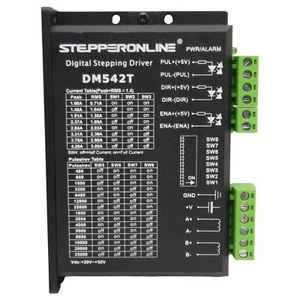 StepperOnline DM542T Digital Stepping Driver, 4.2A, 0-200KHz, 20-50VDC In - Picture 1 of 6