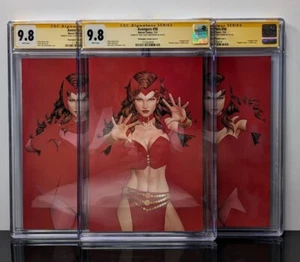 AVENGERS #56 #756 CGC SS 9.8 SCARLET WITCH JOHN TYLER CHRISTOPHER Cover A B C - Picture 1 of 7