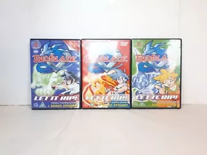 Beyblade Vol. 2, Vol. 3 & Vol. 4 DVD Bundle (2004) Classic Anime Series - VG C - Picture 1 of 11
