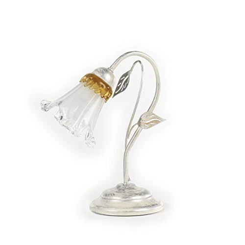 Onli 4998/L Lampada da Tavolo, Bianco/Argento/Oro, metallo;vetro (q0e) - Immagine 1 di 1
