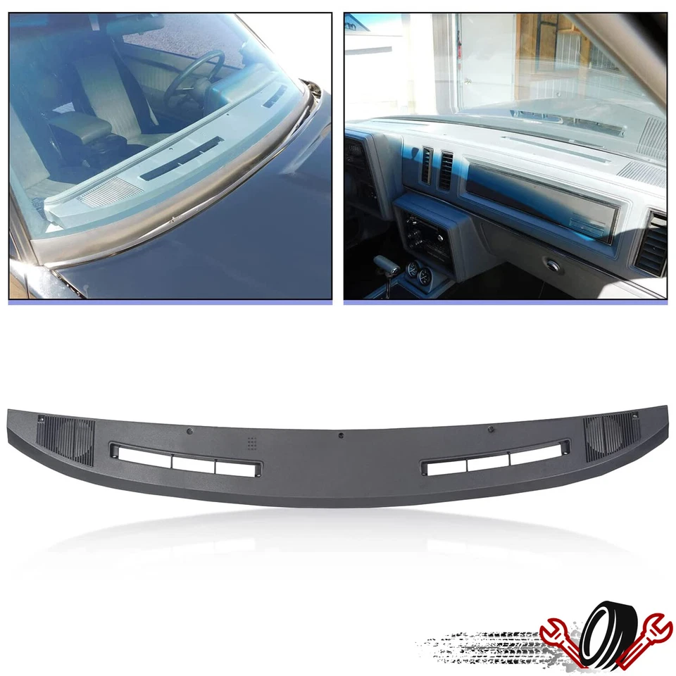 For 1978-1987 Buick Regal & Grand National Front Upper Dash Panel  Bezel Grey - Image 1 of 4